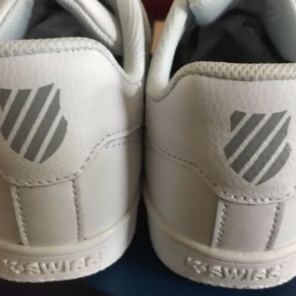 K-Swiss Classic Varsity Low White Tennis Shoes 37 - Picture 4 of 4